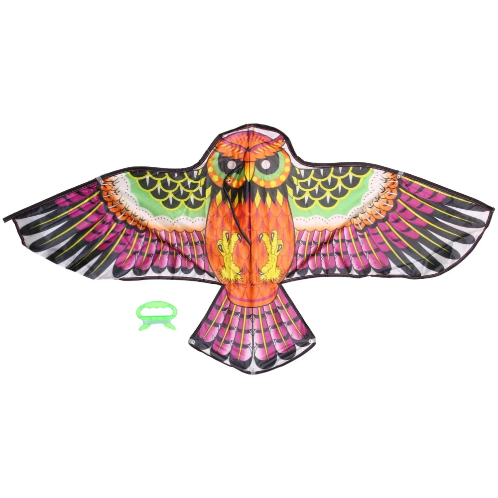 Воздушный змей «Красочная Сова» 120*60 см, микс