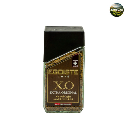 Кофе растворимый, EGOISTE E.O. 100 гр. ст/б