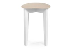 Табурет Кигон белый / сливочный раф