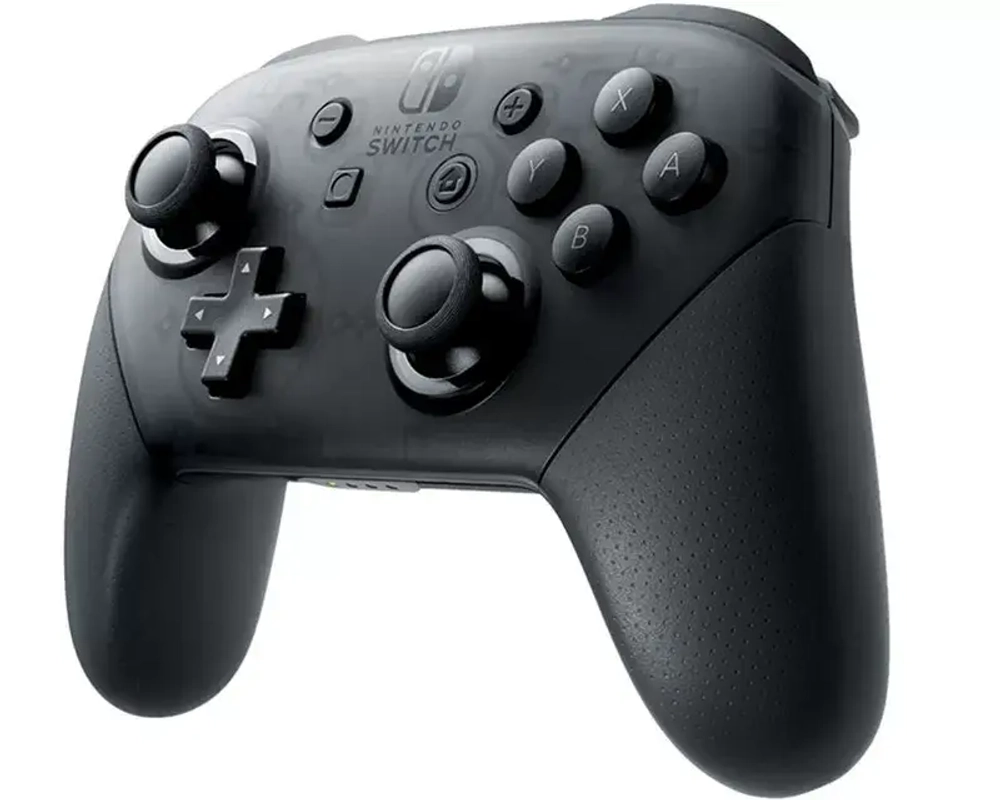 Беспроводной геймпад Pro Controller Black (Черный) для Nintendo Switch