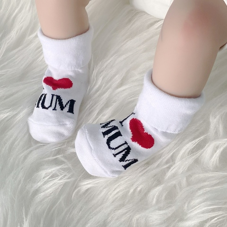 Носочки "I ♡ MUM"