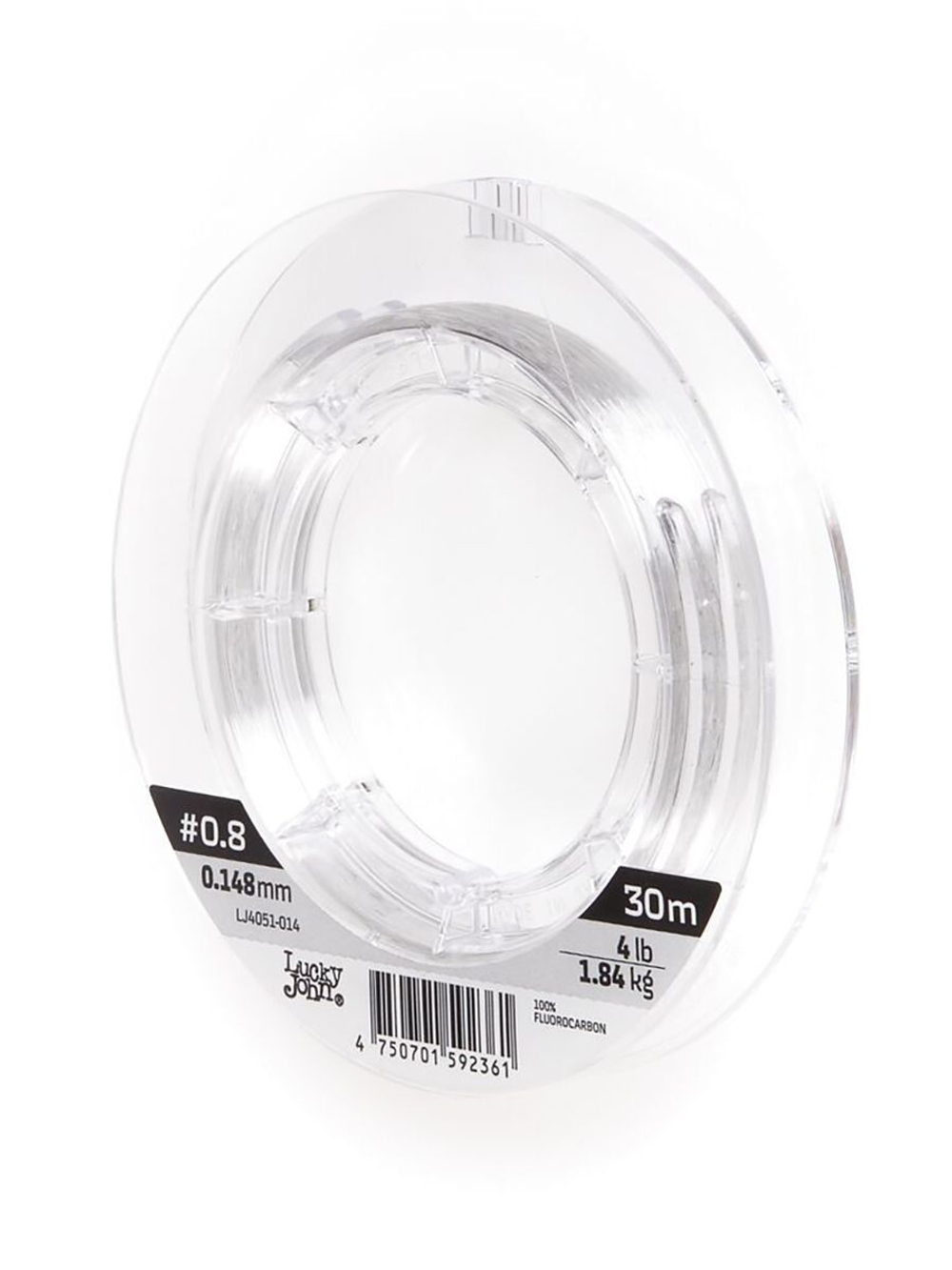 Леска монофильная Lucky John FLUOROCARBON Hard 025/052