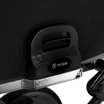 Детская коляска Roan Bass Next Classic d12 2.0 3 в 1 с автокреслом Tutis Elo Lux EduSky Black BNC/85/2 Caviar/Black/руч.Cappuccino