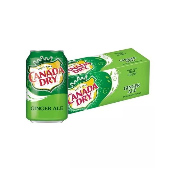 Газированный напиток CANADA DRY Имбирьный Эль 355ml