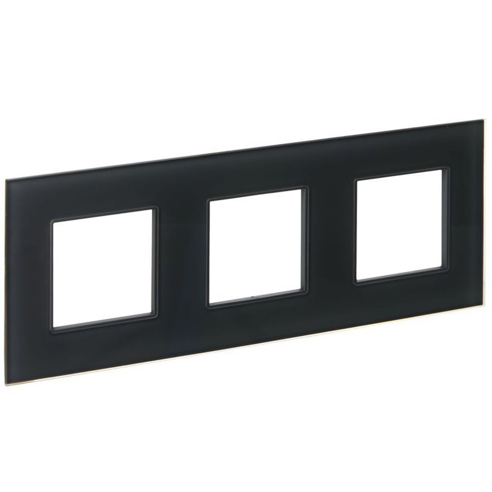 Рамка 3-м SKANDY SK-F23G стекло графит IEK SK-M32-G-K53