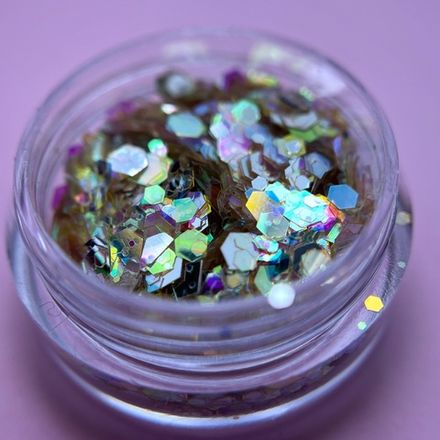 Zoo nail Микс шестигранников Крылья Феи 1756, 2гр