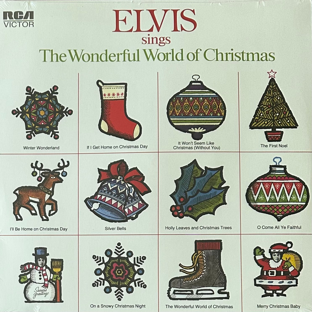 Elvis ‎– Elvis Sings The Wonderful World Of Christmas (Европа 2023г.)