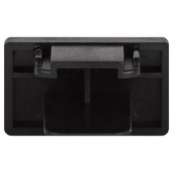 Заглушка ЭРА TR-1PA-EC BK для однофазного шинопровода пластиковая черный