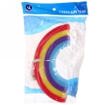 Губка для тела банная поролоновая «Радуга», 19*10см