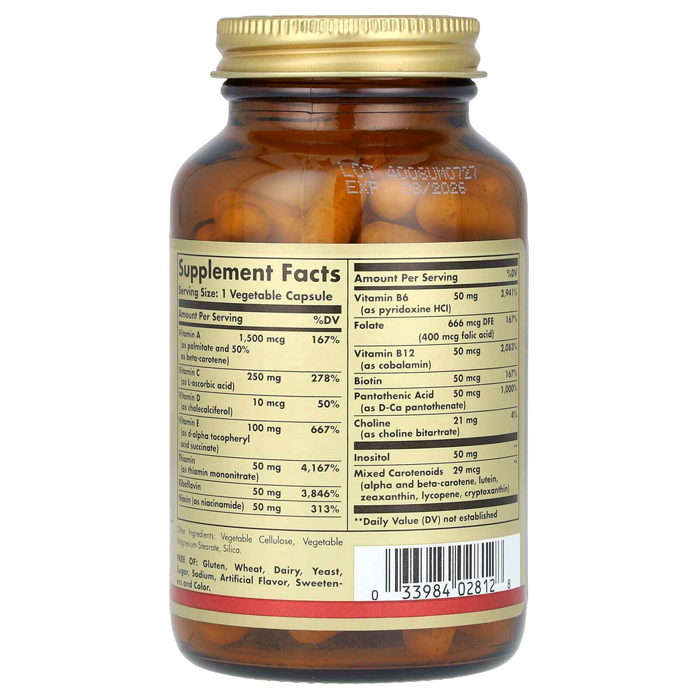 Solgar, Vitamins Only, витамины, 90 вегетарианских капсул