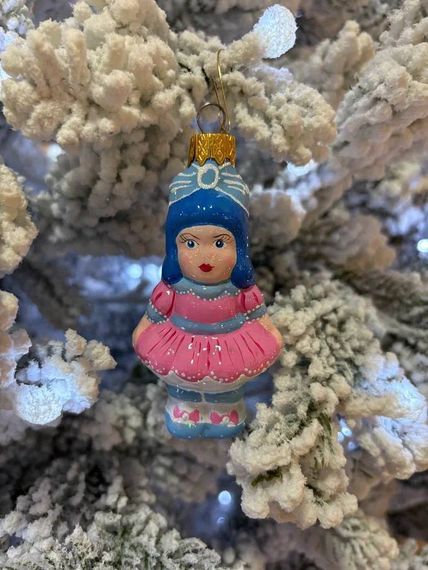 Формовая игрушка Мальвина 10 см., стекло, Витус (46447)