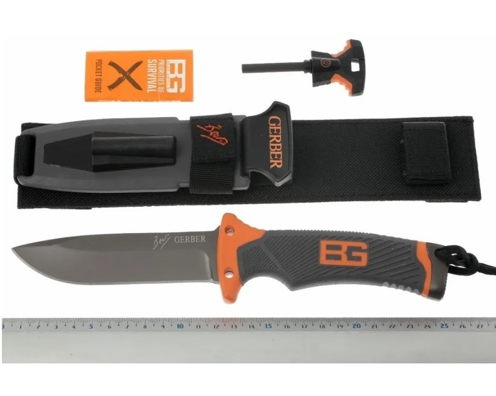 Нож выживания Gerber с серрейтором
