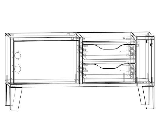 Тумба МИСУРА левая