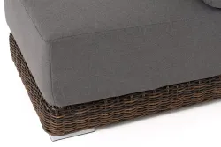 "Капри" трансформирующаяся лаунж-зона из искусственного ротанга, цвет коричневый