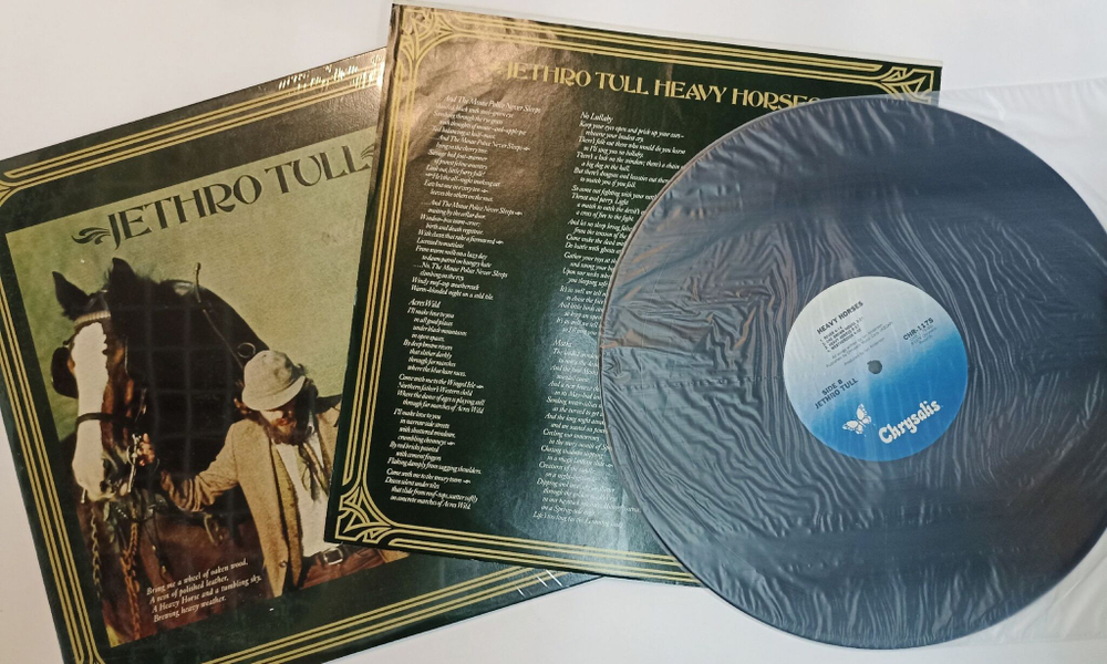 Винтажная виниловая пластинка LP Jethro Tull Heavy Horses (USA 1978)