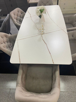 Стол DT-2017 белая керамика MR35 (180)