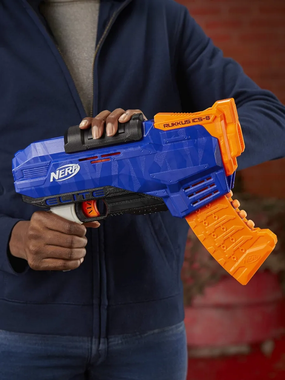 Бластер Нерф Elite N Strike Rukkus ICS 8 E2654