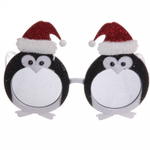 Очки карнавальные «Новогодние пингвины»