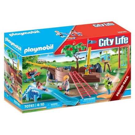 Playmobil - Детская площадка с затонувшим кораблем 70741