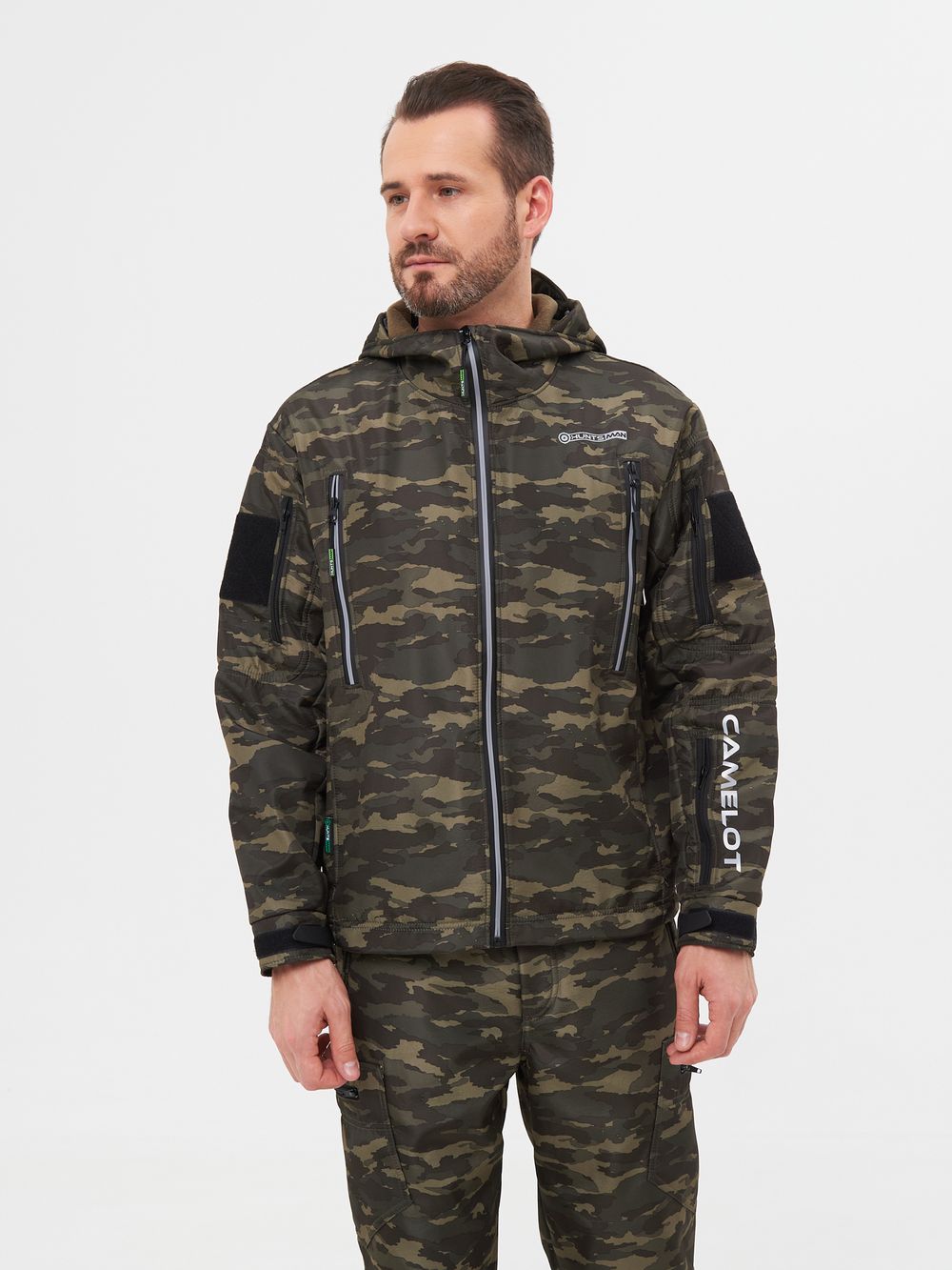 Костюм демисезонный Камелот ткань Softshell цвет Милитари