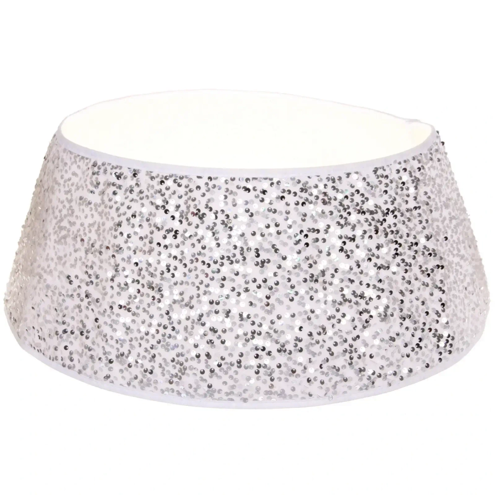 Декор для основания ёлки «Shine» d40*D56 см, h20см, Серебро