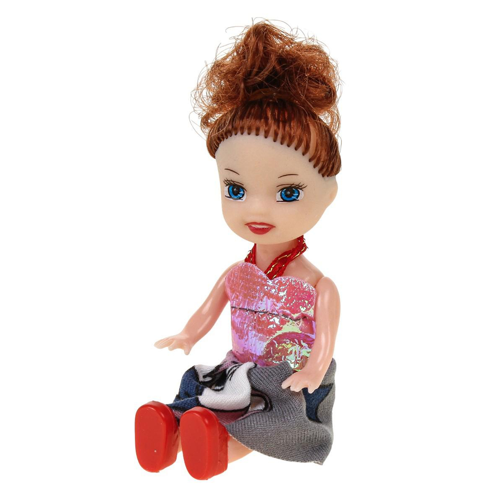 Кукла тип модель, с аксесс. коробка 01287