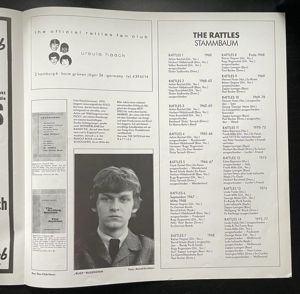 The Rattles- The Rattles story (Германия 1989г.)