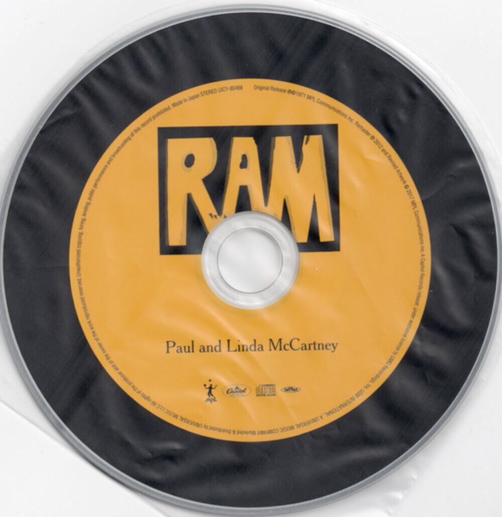 Paul And Linda McCartney / Ram (Mini LP SHM-CD)