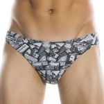 Мужские трусы слипы Doreanse с принтом Газета  1343