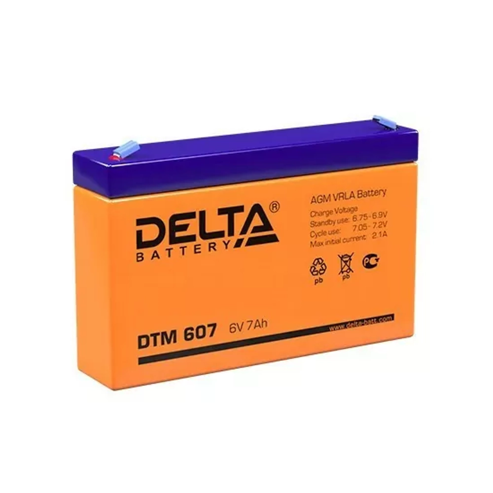Аккумуляторная батарея Delta DTM 607