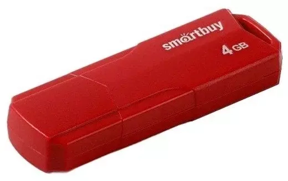 4GB USB Smartbuy Clue red