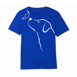 Футболка "Лабрадор и бабочка"