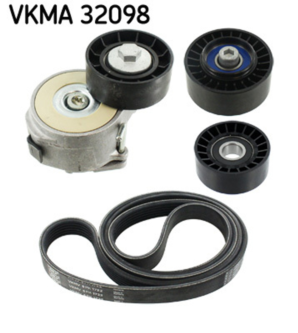 SKF - VKMA32098-SKF - Garnitura klinastog rebrastog kaisa - Povrat artikla narucenog iz Njemacke nije moguc.