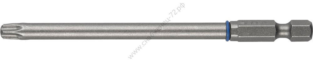 ЗУБР ЭКСПЕРТ TX 30, 100 мм, 1 шт., Торсионные биты (26015-30-100-1)