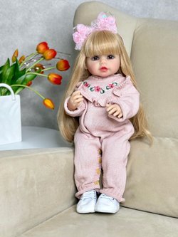 Кукла Реборн виниловая 55см (FA-309A1)