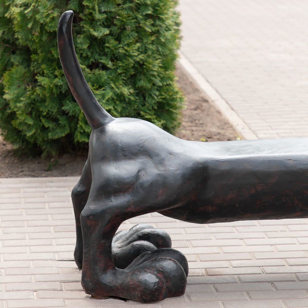 Садовая скамейка Такса Клякса большая