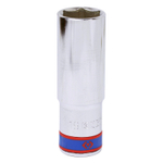 KING TONY (423519M) Головка торцевая глубокая шестигранная 1/2", 19 мм