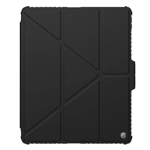 Чехол книжка от Nillkin для Apple iPad Pro 13 с 2024 года, серия Bumper Pro Case-Multi Angle Folding Style, многофункциональный складной стиль
