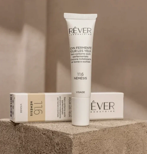 11.6 Rever Сыворотка для контура глаз против отеков и темных кругов-SOIN FERMENTÉ POUR LES YEUX Siero contorno occhi iperfermentato ad azione rivitalizzante per borse e occhiaie,15 мл
