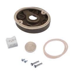 Садово-парковый светильник ЭРА НСУ 06-60-001 белый 6 гранный подвесной IP44 Е27 max60Вт | Садово-парковые светильники