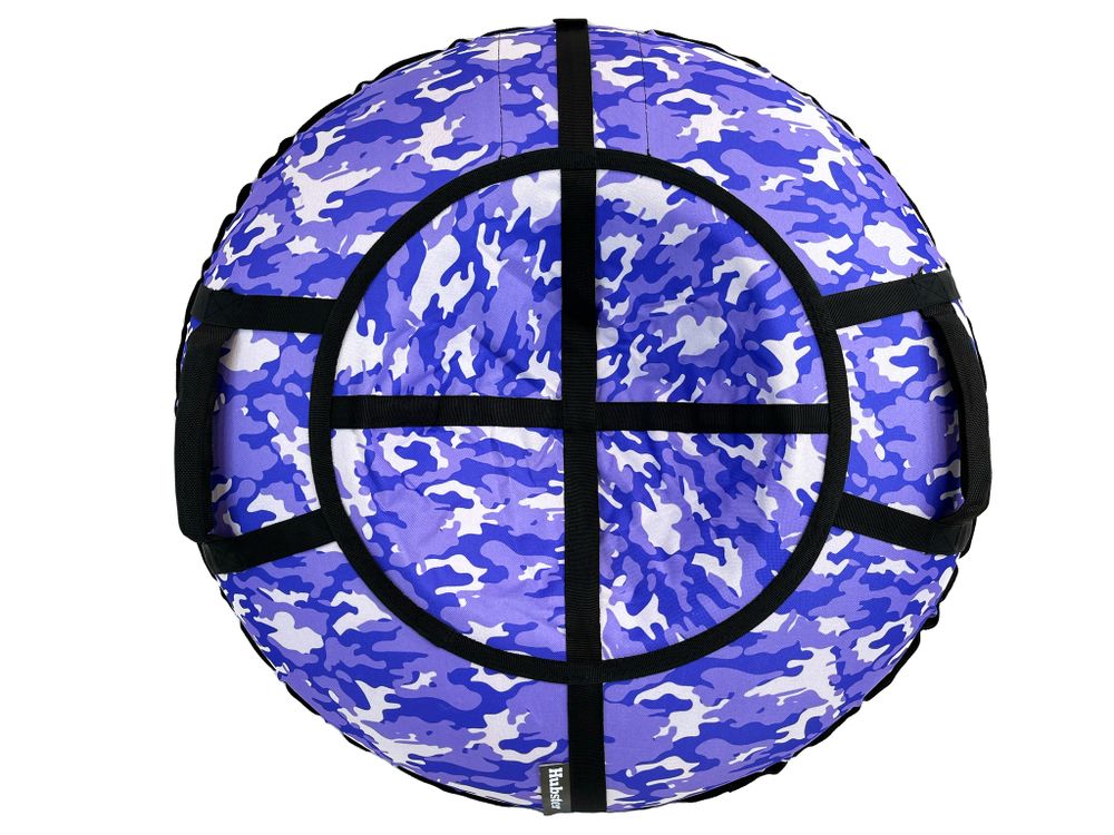 Тюбинг Hubster Люкс Pro S Камуфляж сиреневый