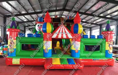 Коммерческий надувной батут "Цирковая арена"