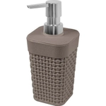 Дозатор для жидкого мыла OSLO шоколадный мокко