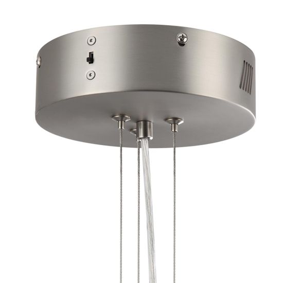 5451/99LB L-VISION  ODL_EX26 черный/никель/металл/керамика/акрил Люстра LED 99W  2000К/3000K/4000K Rivera