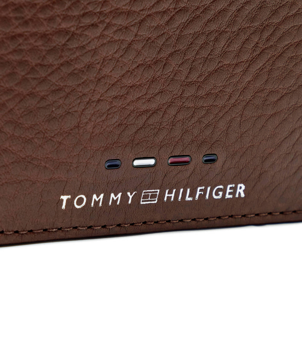Кожаный кошелек PREMIUM Tommy Hilfiger - коричневый(AM0AM12762)