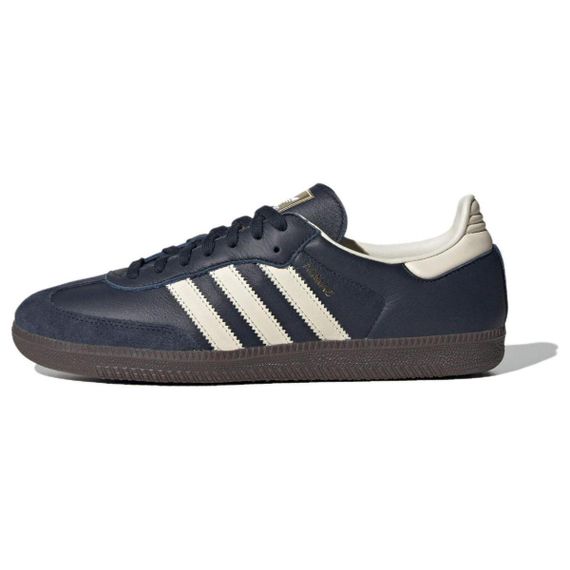 adidas originals SAMBA OG Кроссовки для скейтбординга Низкие Темно-синие Унисекс