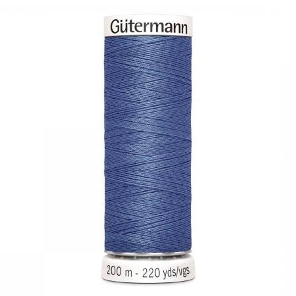 Нить Sew-All 200 м, Gutermann, 037 джинсовый