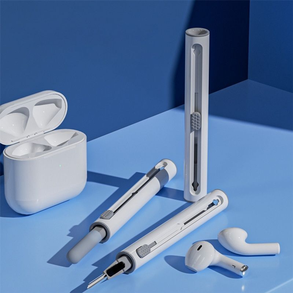 Чистящий карандаш для оптики, мониторов с Bluetooth-наушниками Smart Cleaning pen For Airpods 1/2/3/Pro Bluetooth-гарнитуры беспроводные наушники