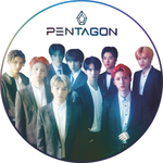 Пластиковый веер - Pentagon