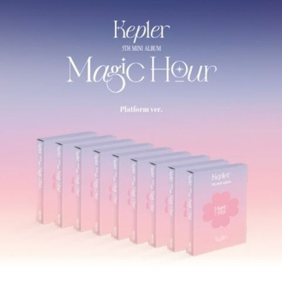 Альбом KEP1ER - MAGIC HOUR 5th Mini Album PLATFORM RANDOM Version